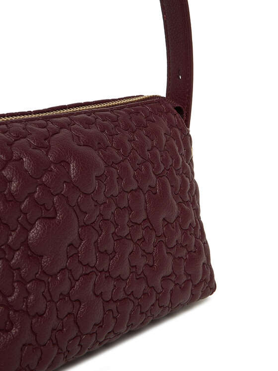 TOUS TOUS Handtasche Puffy Bear 2002305021 Dunkelrot