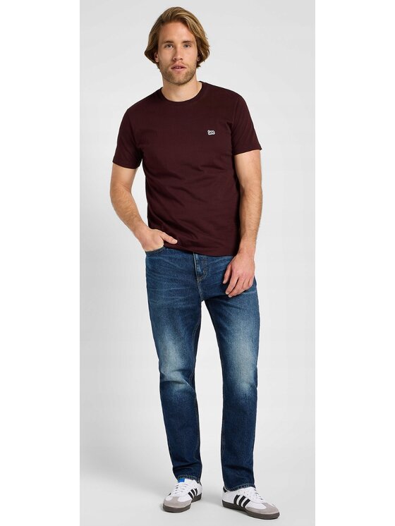 Lee Lee Jeansy Rider Niebieski Slim Fit