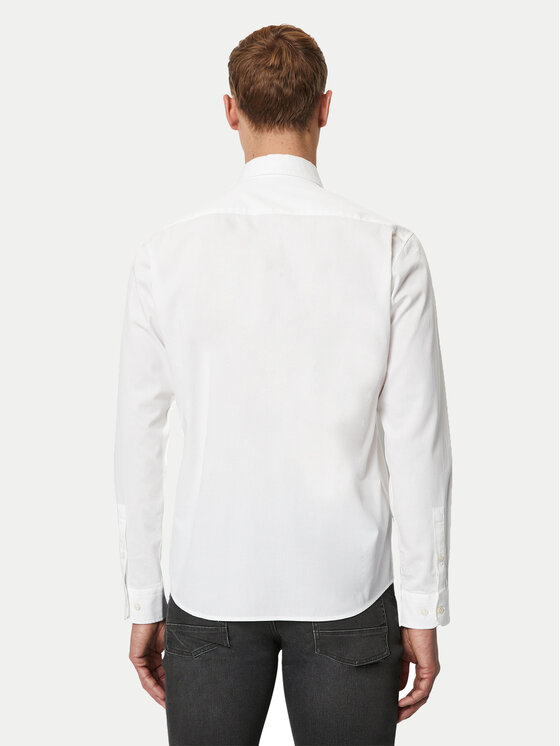Marc O'Polo Marc O'Polo Camicia B21 7268 42342 Bianco Regular Fit