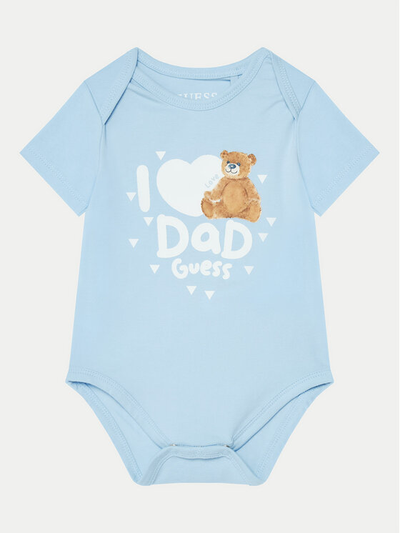 Guess Guess Komplekti kuuluvad bodi ja magamiskombinesoon P5RG02 K6YW1 Värviline Regular Fit