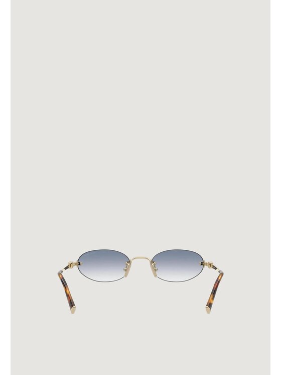Miu Miu Miu Miu Okulary przeciwsłoneczne 0MU A54S ZVN80O Złoty