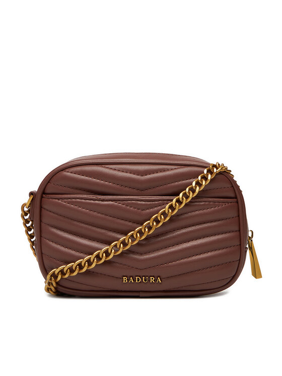 Badura Badura Ročna torba C-ADALINE-LDA7978 Rjava