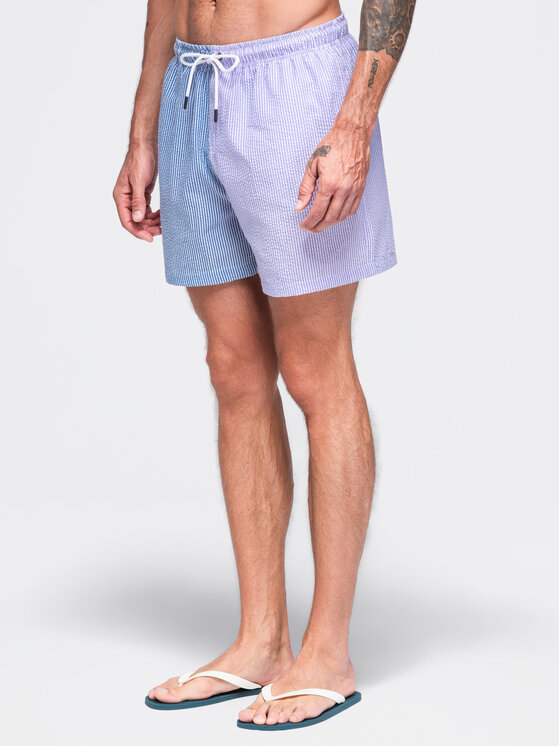 Ombre Ombre Szorty kąpielowe OM-SRSS-0215 Kolorowy Regular Fit