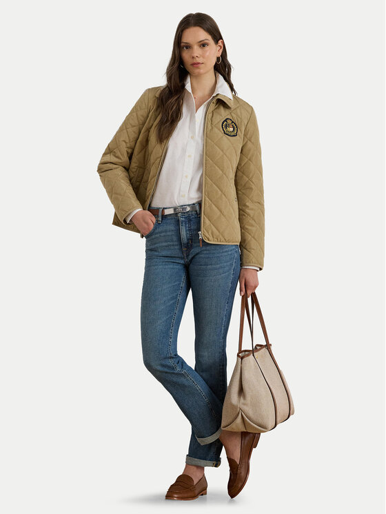 LAUREN RALPH LAUREN LAUREN RALPH LAUREN Μπουφάν μεταβατικό 297979539002 Μπεζ Straight Fit