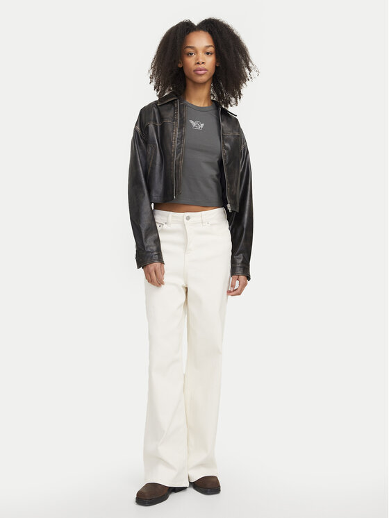 JJXX JJXX Majica Gigi 12277657 Siva Stretch Fit