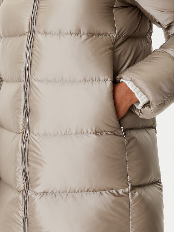 Hetregó Hetregó Pehelykabát Hanna 8P602F 25WD02 Bézs Regular Fit