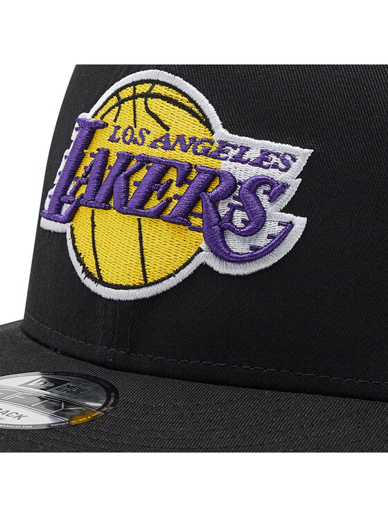 New Era New Era Kepurė su snapeliu 9Fifty Los Angeles Lakers 60245408 Juoda