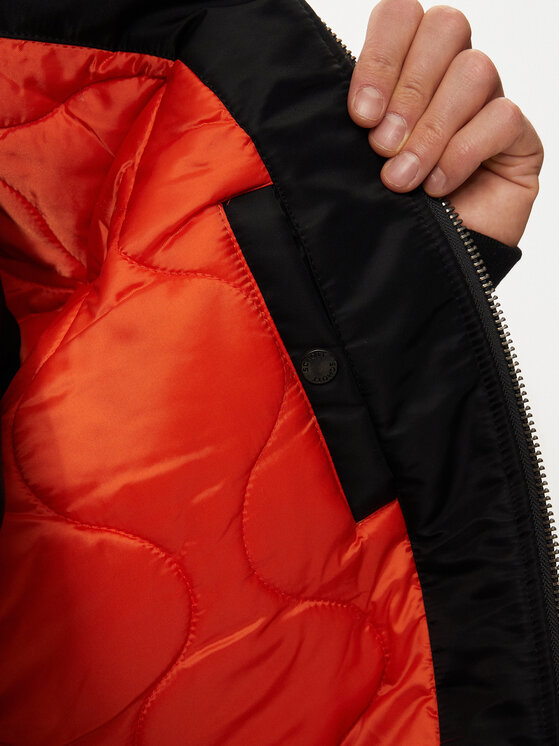 SCHOTT N.Y.C. SCHOTT N.Y.C. Яке бомбър AIRFORCERS Черен Regular Fit