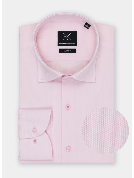 Pako Lorente Pako Lorente Koszula P000B-1X-055 Różowy Slim Fit