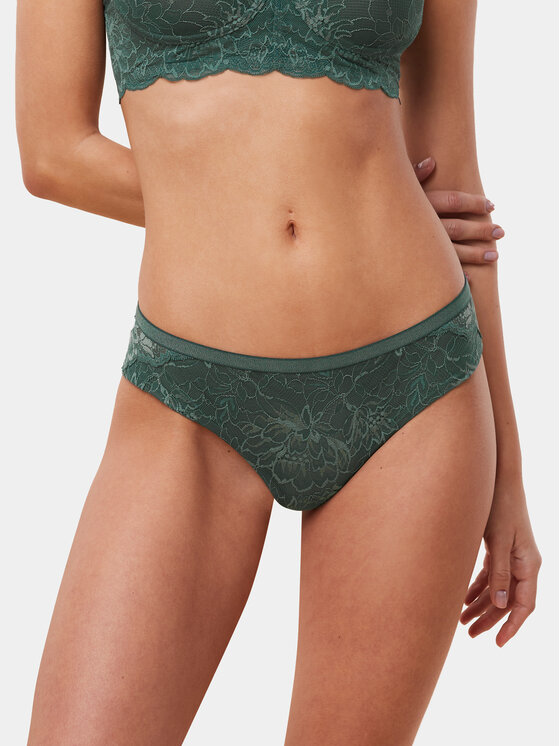 Triumph Brazīļu stila biksītes Amourette Charm T Brazilian01 10214456 Zaļš