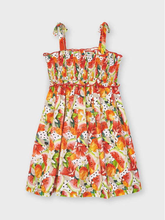 Vestito da giorno 3954 Multicolore Regular Fit