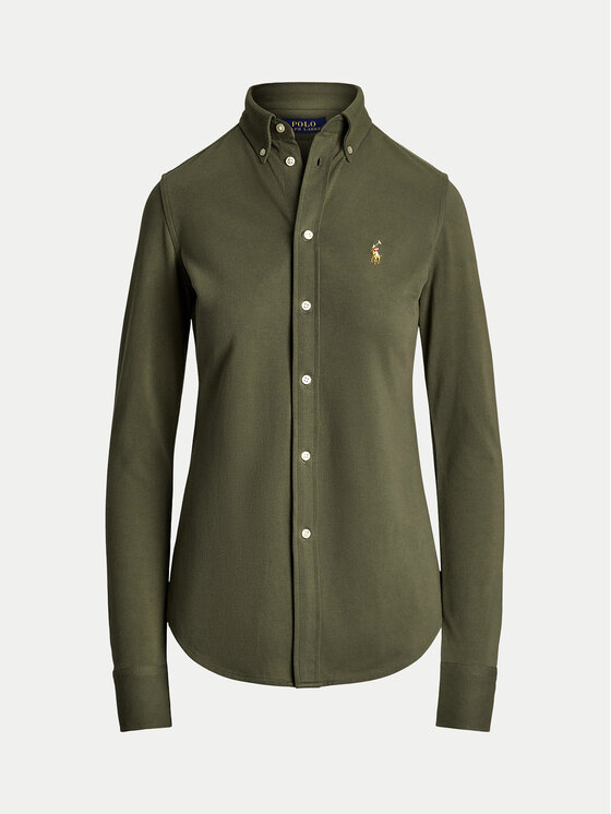 Polo Ralph Lauren Polo Ralph Lauren Marškiniai 211924258014 Chaki Slim Fit