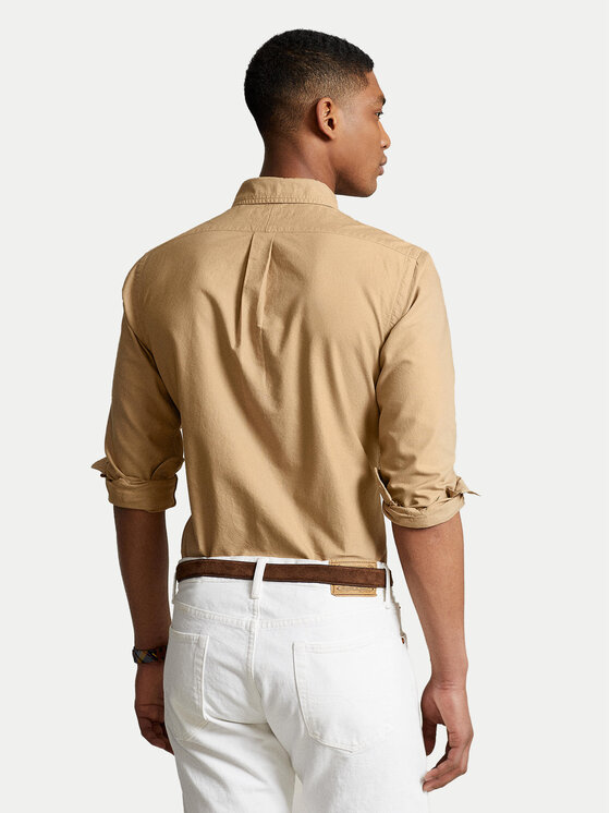 Polo Ralph Lauren Polo Ralph Lauren Cămașă 710889739001 Bej Slim Fit