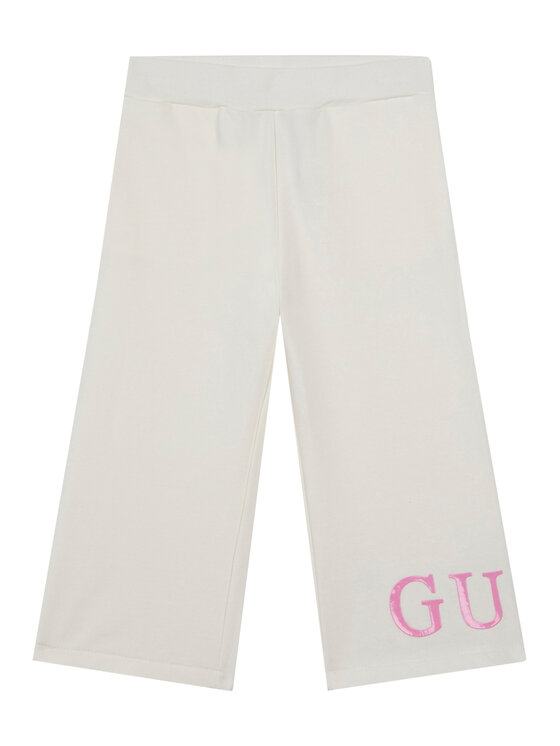 Guess Guess Melegítő alsó K6RB01 KA6R4 Fehér Regular Fit