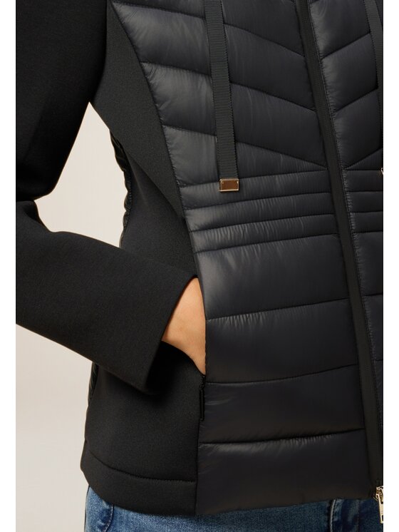 Oltre Oltre Giubbotto piumino F608R001424N033 Nero Slim Fit