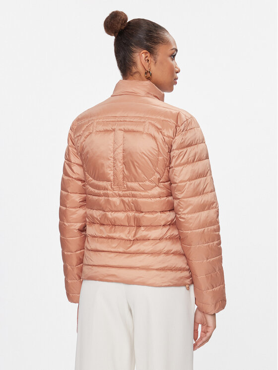 TWINSET TWINSET Prehodna jakna 241TP2410 Rjava Regular Fit