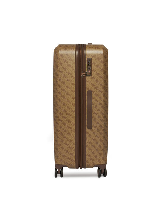 Guess Guess Walizka duża Latona Travel TWHK92 11988 Beżowy ciemny