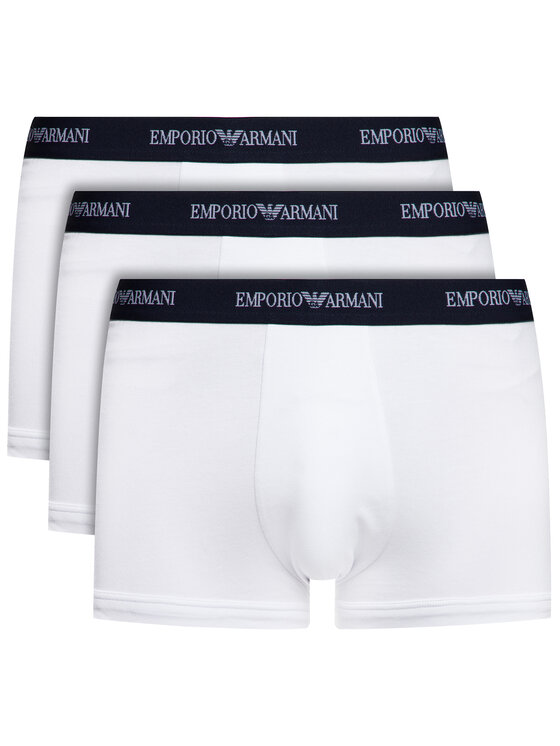 Emporio Armani Underwear Emporio Armani Underwear 3 darab boxer 111357 CC717 00110 Fehér