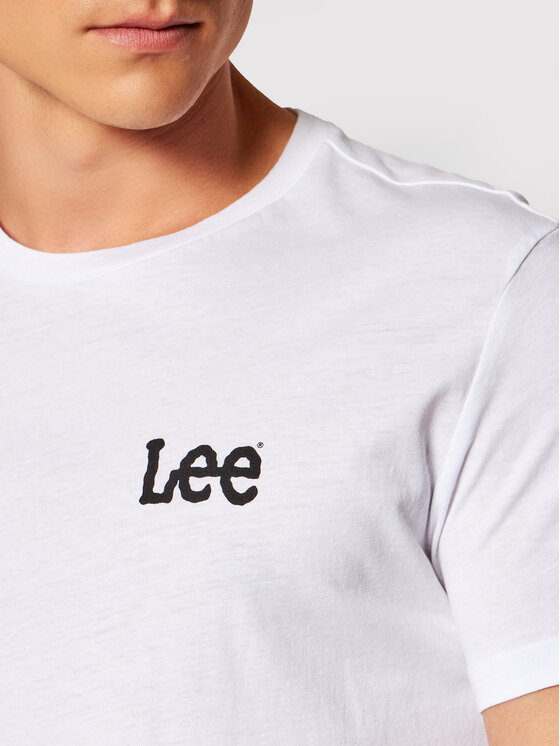 Lee Lee Set di t-shirt Crew Neck Graphic L65RAIKW 112140524 Bianco Slim Fit