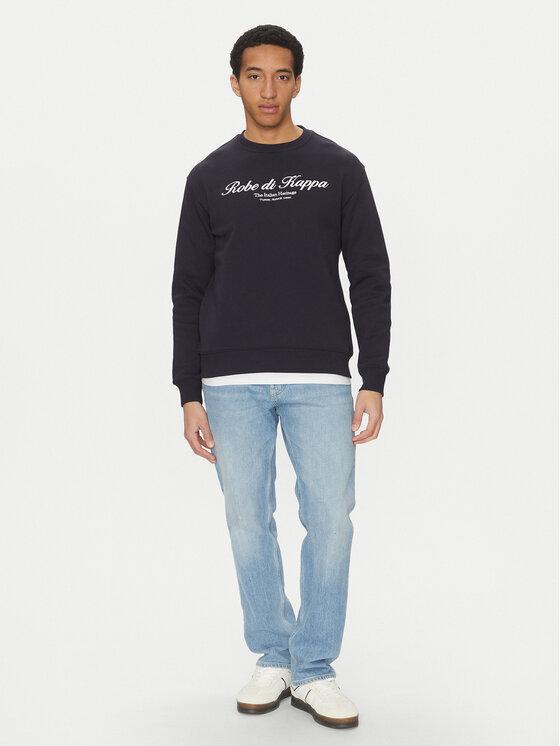 Robe di Kappa Robe di Kappa Sweatshirt Robe Giovani 641411W Dunkelblau Regular Fit