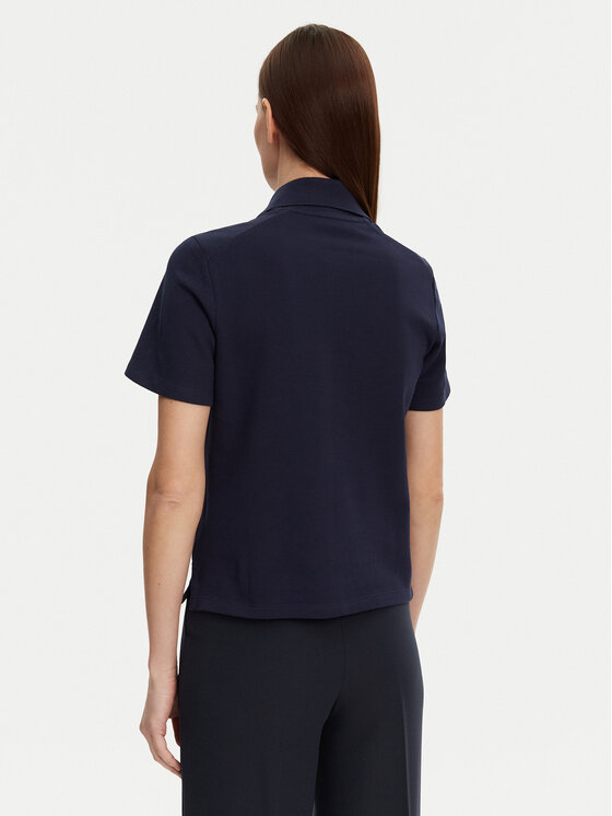 Marc O'Polo Marc O'Polo Polo 502 2094 53015 Granatowy Regular Fit