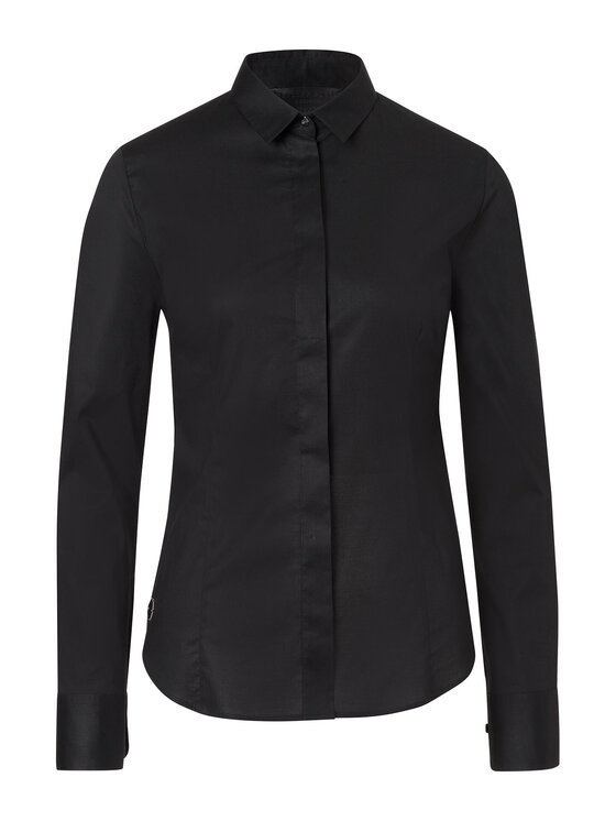 PHILIPP PLEIN PHILIPP PLEIN Koszula 22117 Czarny Fitted Fit