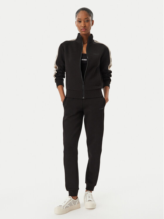 Guess Guess Суитшърт V2YQ16 KB3P2 Черен Regular Fit