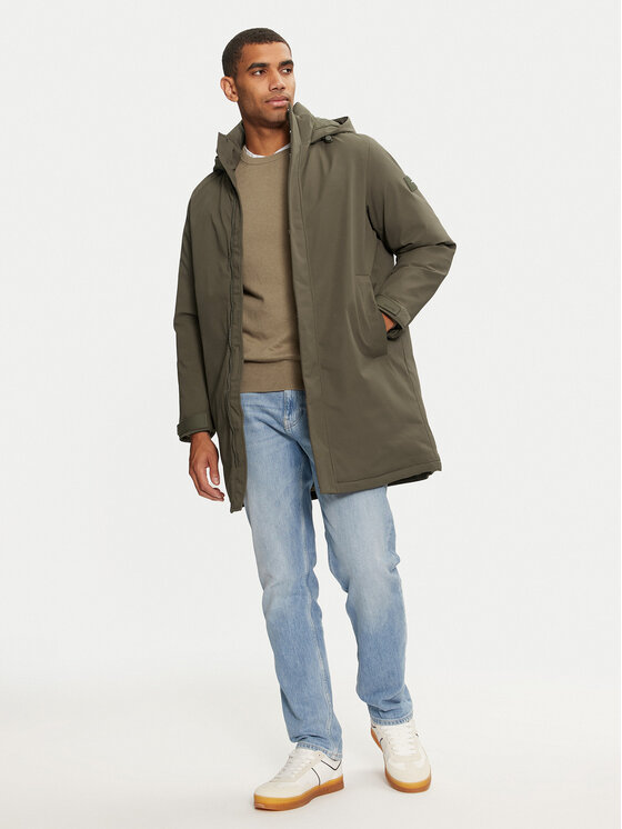 Tommy Hilfiger Tommy Hilfiger Parka MW0MW37369 Grün Regular Fit