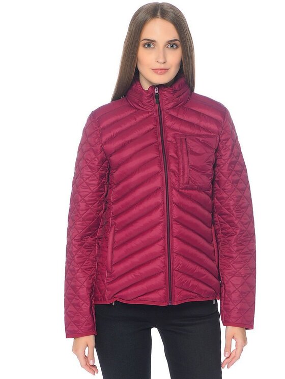 Wrangler Wrangler Giacca da donna SHORT PUFFER JACKET Rosa Regular Fit