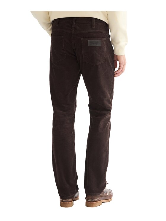 Wrangler Wrangler Spodnie materiałowe 112386859 Brązowy Regular Fit