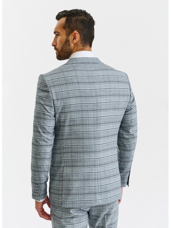 Pako Lorente Pako Lorente Marynarka P23SF-3G-032 Szary Slim Fit