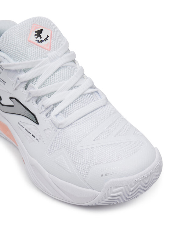 Joma Joma Boty na tenis Spin 2502 TSPILS2502O Bílá