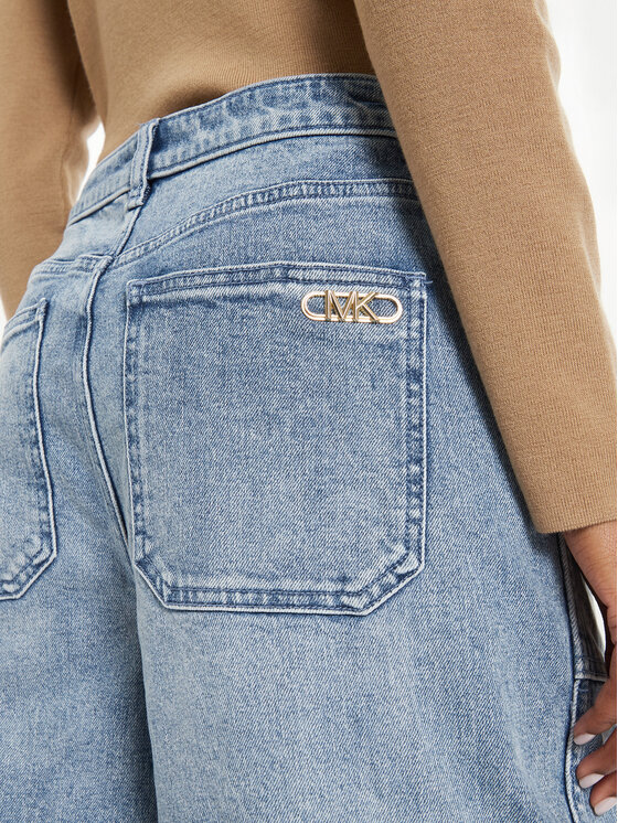 MICHAEL Michael Kors MICHAEL Michael Kors Джинси MT4905HEB1 Голубий Wide Leg