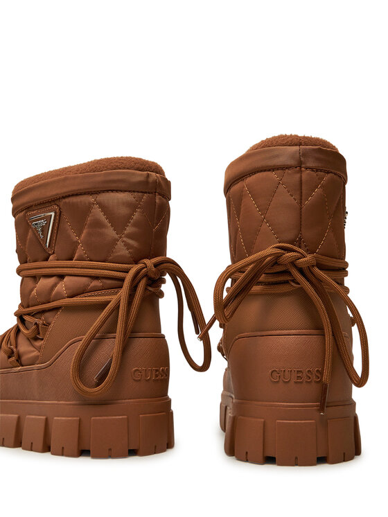 Guess Guess Μπότες Χιονιού Uniques FLFUNI FAB10 Καφέ