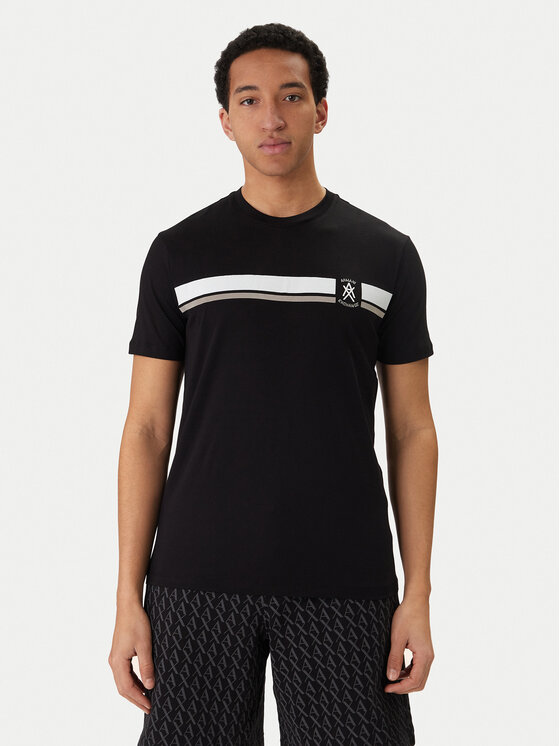 Armani Exchange Armani Exchange Póló XM001792 AF12308 UC001 Fekete Regular Fit