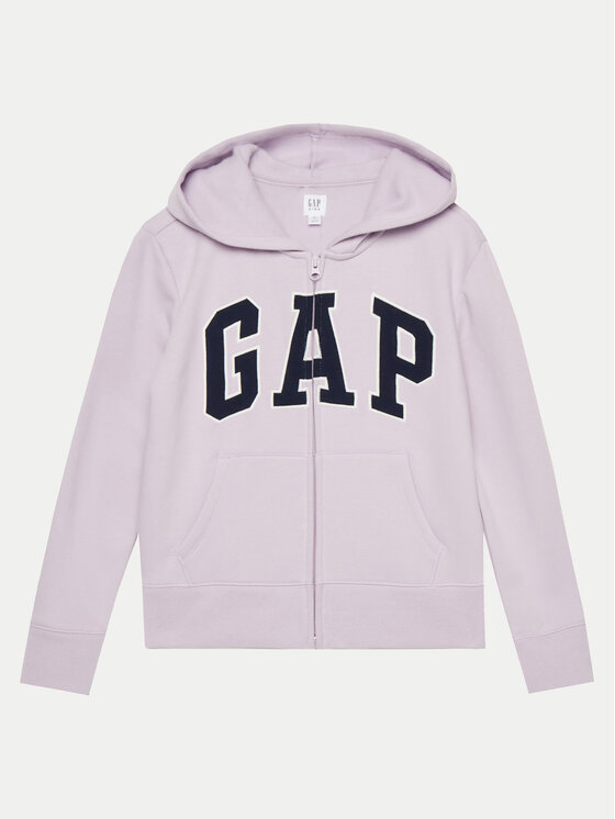 Gap Felpa 845042-01 Viola Regular Fit, taglia : 4Y
