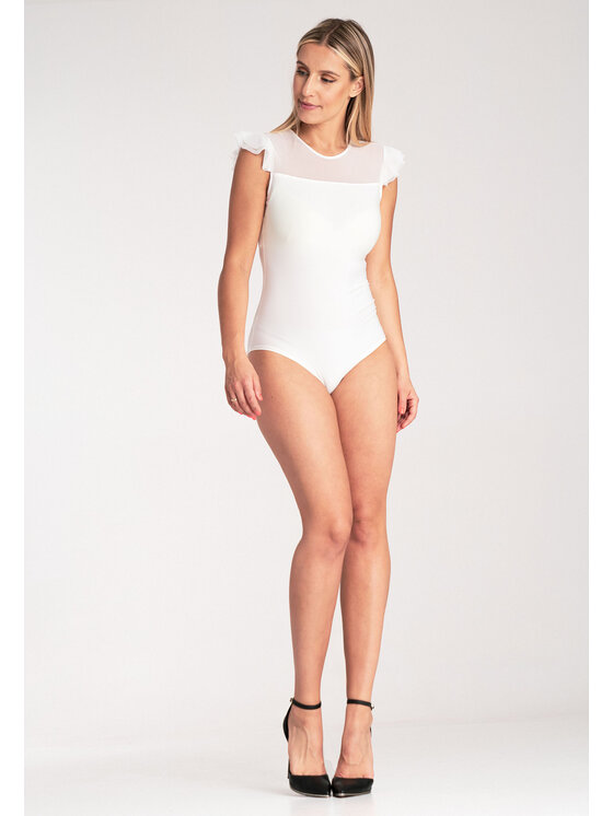 FIGL FIGL Body M1040 Biela Regular Fit