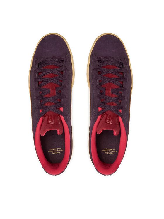 Puma Puma Sneakersy Play Loud Suede Play Paris 398190 01 Fioletowy