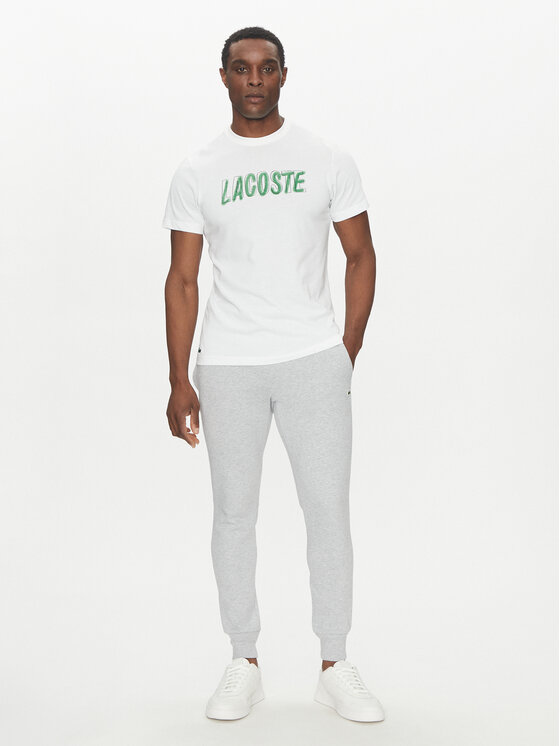 Lacoste Lacoste T-shirt TH8916 Bijela Regular Fit