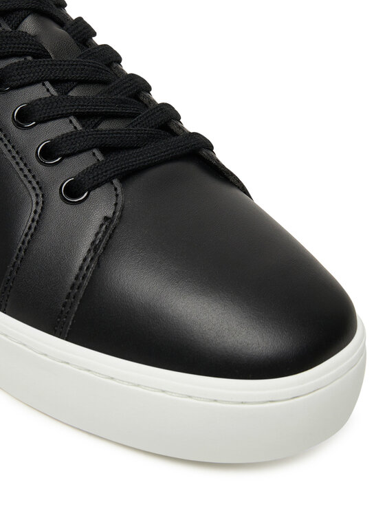 Calvin Klein Jeans Calvin Klein Jeans Sneakersy Classic Cupsole Ru Patch Lth YM0YM01297 Czarny