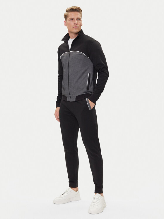 BOSS BOSS Spodnji del trenirke 50545579 Črna Regular Fit