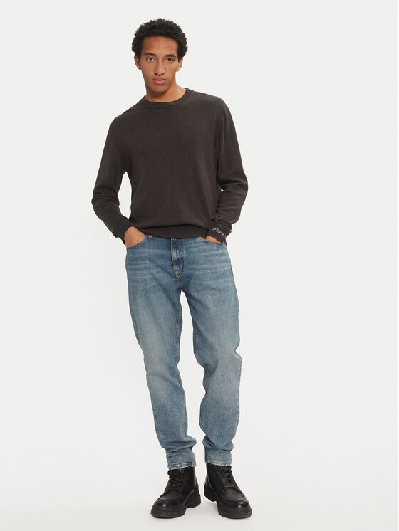 Pepe Jeans Pepe Jeans Sweter New Andre PM702469 Szary Regular Fit
