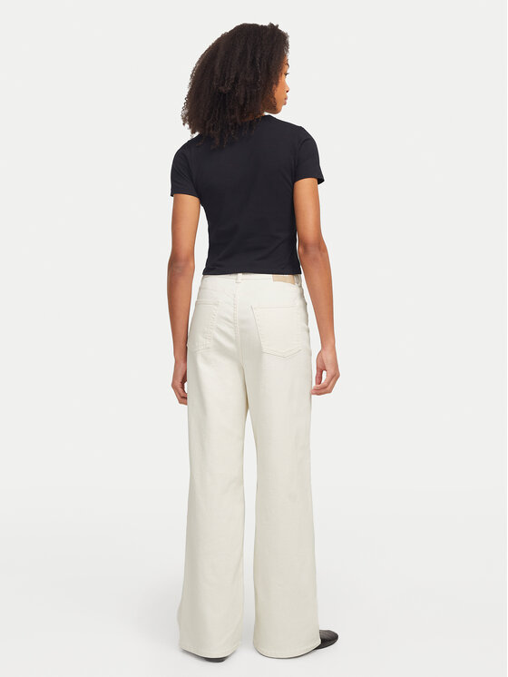 JJXX JJXX Džinsai Tokyo 12269078 Écru Wide Leg