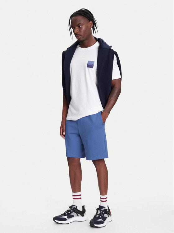 HUGO HUGO Pantaloni scurți sport Dayono 50530696 Albastru Relaxed Fit