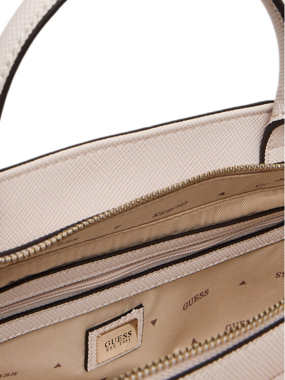 Guess Guess Handtasche Bolena Mini HWZG92 07760 Écru