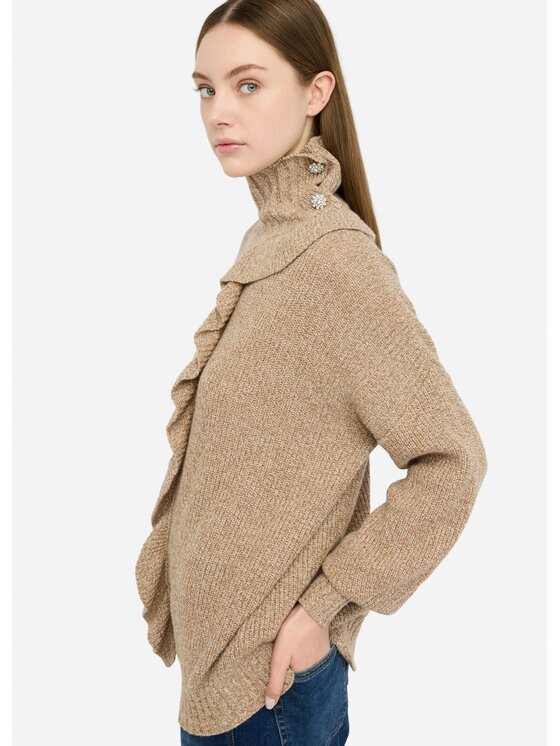 Liu Jo Liu Jo Maglione MF5052MS041P9120 Marrone Regular Fit