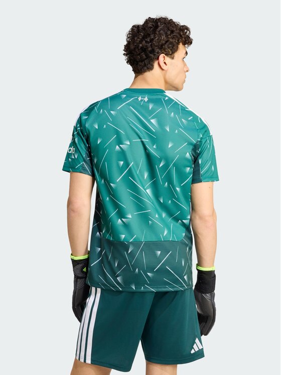 adidas adidas Koszulka techniczna 169755 Zielony Slim Fit