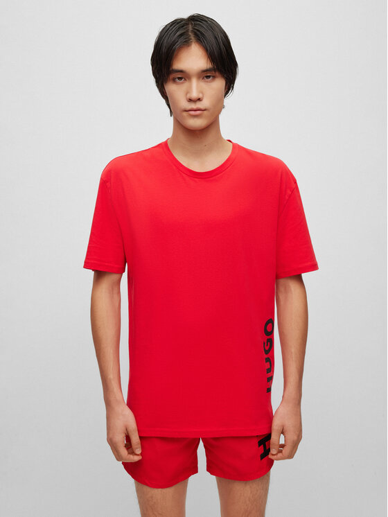 HUGO Hugo T-shirt 50493727 Crvena Relaxed Fit