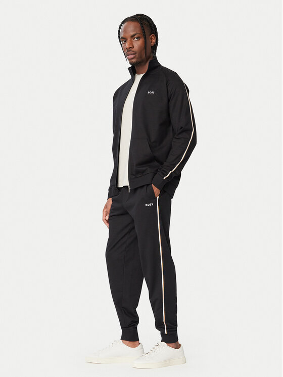 BOSS BOSS Долнище анцуг 50571171 Черен Regular Fit