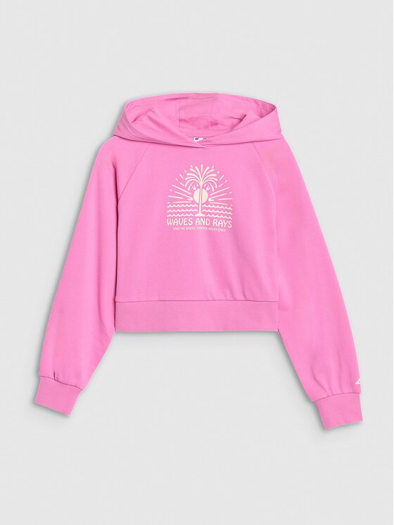4F 4F Felpa 4FJRSS25TSWSF2252-54S Rosa Oversize